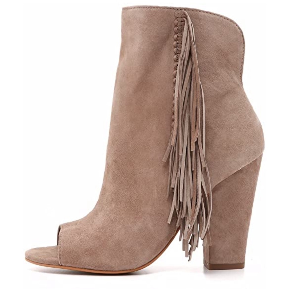 Dolce Vita Mazarine fringe booties. Never worn.
